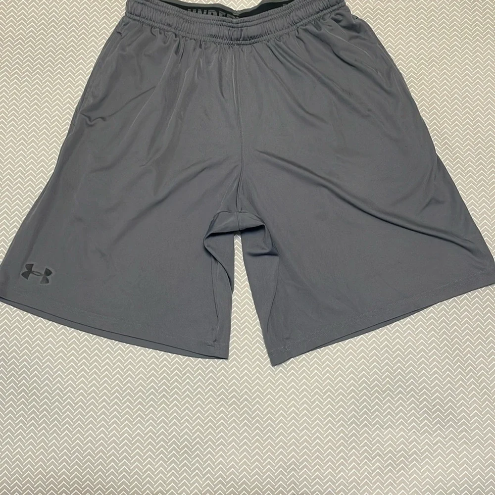 Under Armour Gray Athletic Training Shorts‎